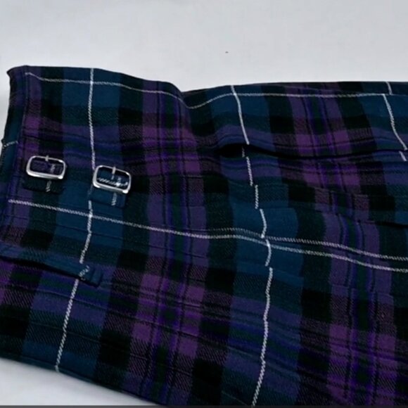 Tartan Men Kilt Pride Of Scottish Traditional Outfit Kilt High-Quality Acrylic - Picture 4 of 11